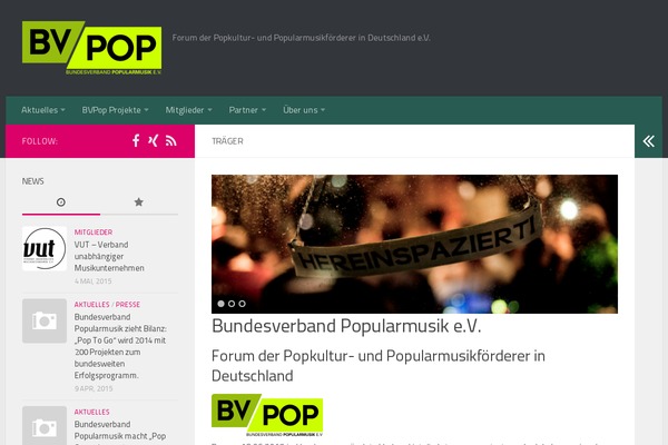Hueman theme site design template sample
