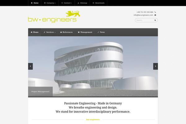 bw-engineers.com site used Gt-ambition