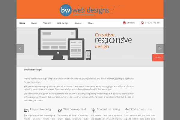 Site using Salient-core plugin