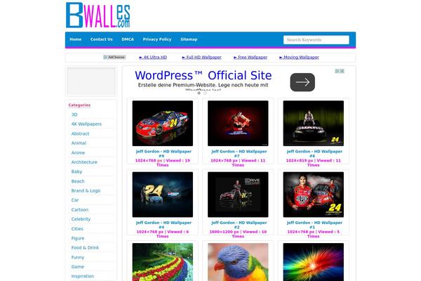 bwalles.com site used Flash