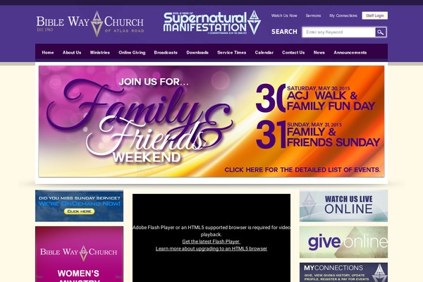 bwcar.org site used Bibleway