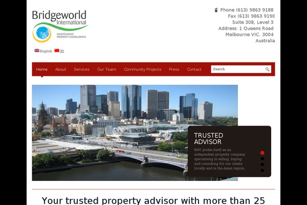 Blackbird theme site design template sample