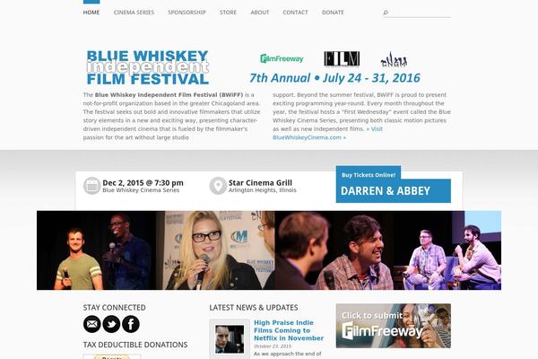 Event Manager theme site design template sample