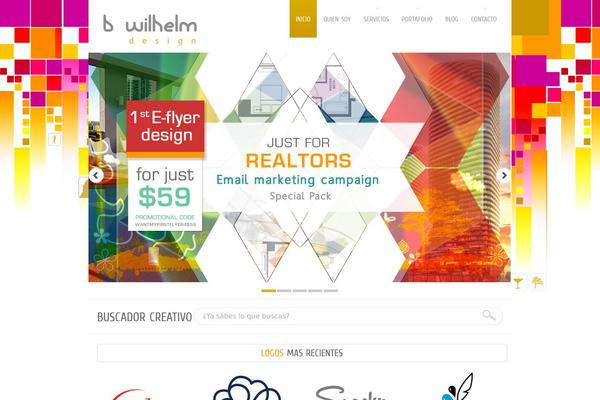 bwilhelmdesign.com site used Theme1613