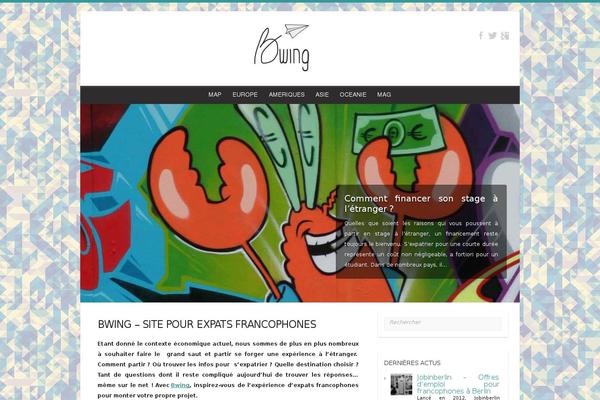 Site using Extensive Recent Posts Widget plugin