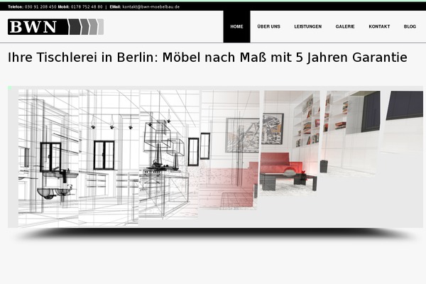 BUILDER theme site design template sample