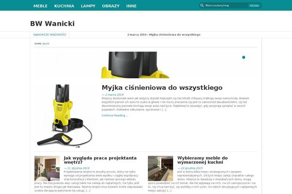 Cyberfolks theme site design template sample