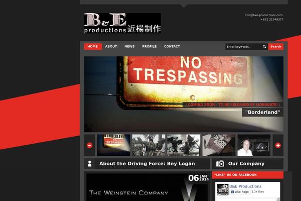 London Creative theme site design template sample
