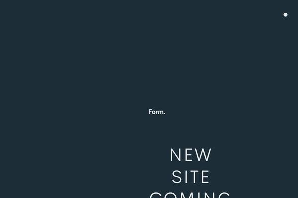 Form theme site design template sample