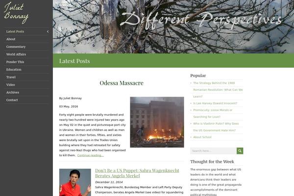 LiveRide theme site design template sample