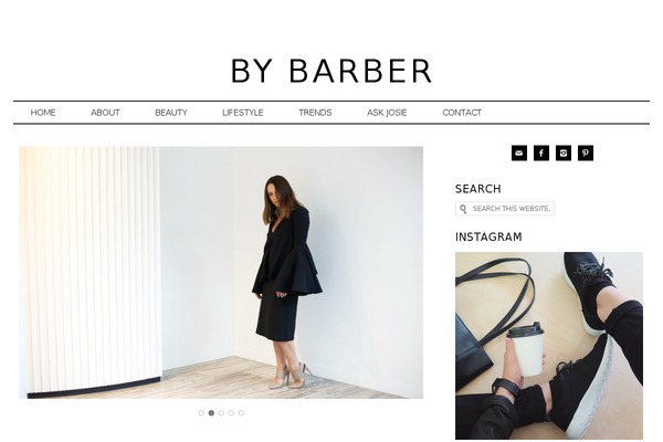 Runway theme site design template sample