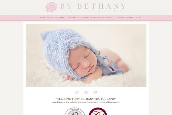 Prophoto4 theme site design template sample