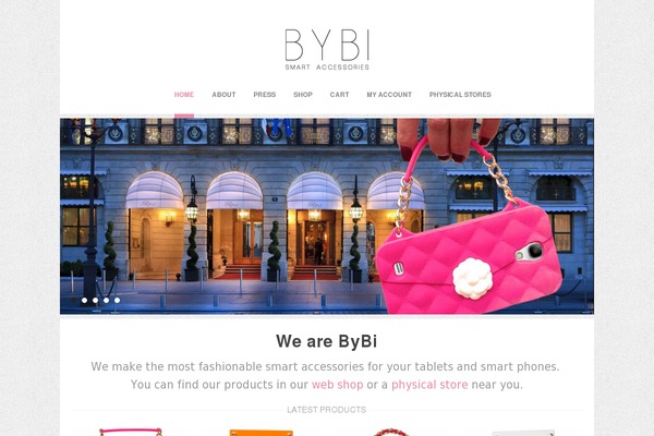 bybi.nl site used Spacing