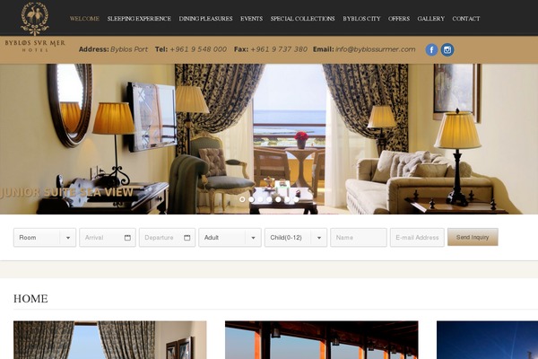 Anchor theme site design template sample
