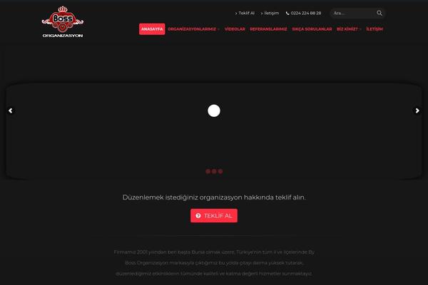 Porto theme site design template sample