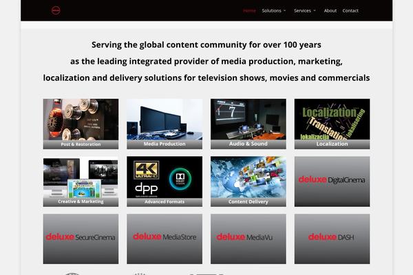 Salient theme site design template sample