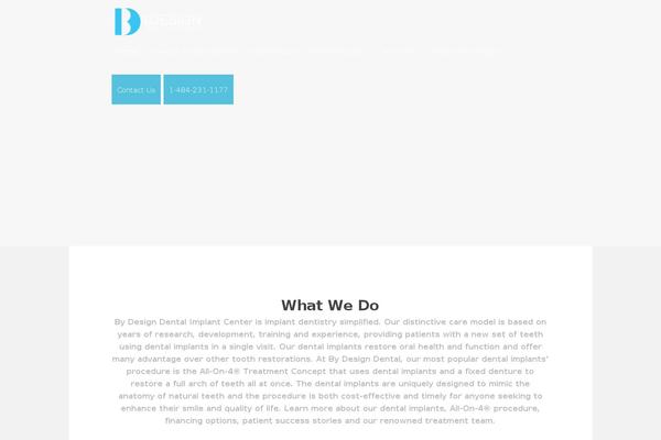 Salient theme site design template sample