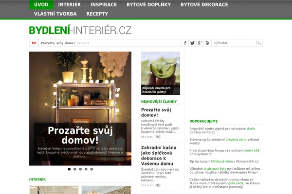 Site using Čeština pro WordPress plugin