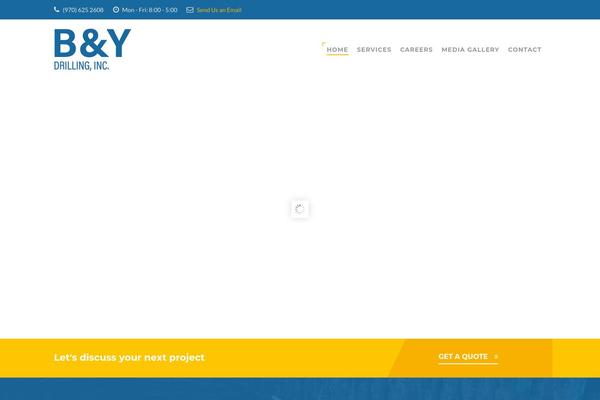 Structure-child theme site design template sample