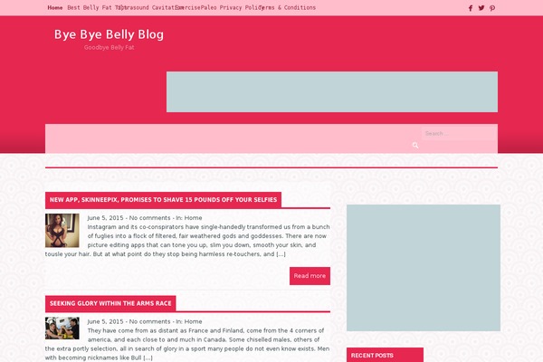 CW Magazine theme site design template sample