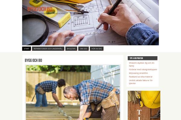 Polite Grid theme site design template sample