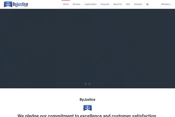 WizeLaw theme site design template sample