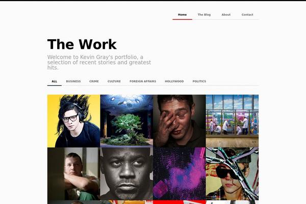 Nemesis theme site design template sample