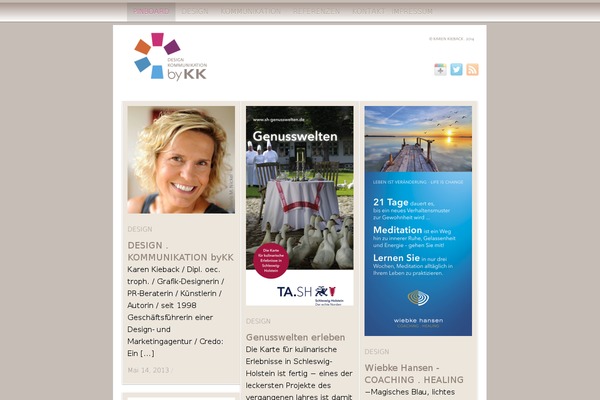 PageLines theme site design template sample