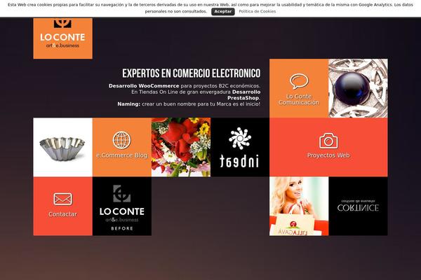 Argo theme site design template sample