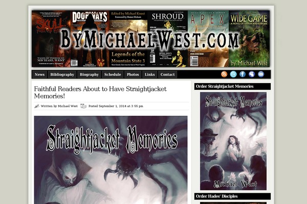 ModXBlog theme site design template sample