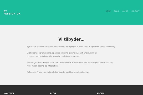 bypassion.dk site used StanleyWP