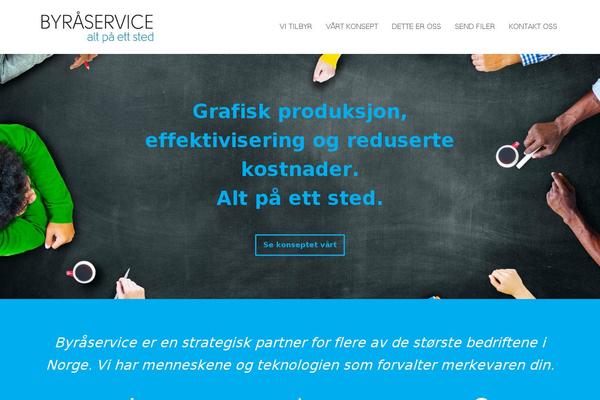 Total theme site design template sample