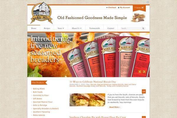 Organic Shop theme site design template sample