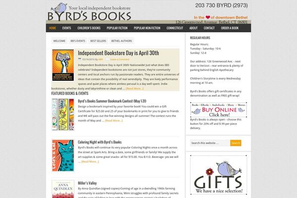 News theme site design template sample