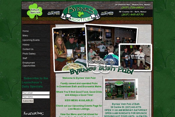 Custom theme site design template sample