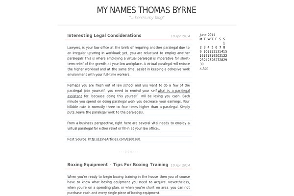 Dear Diary theme site design template sample