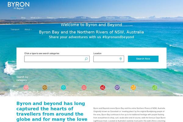 Total theme site design template sample