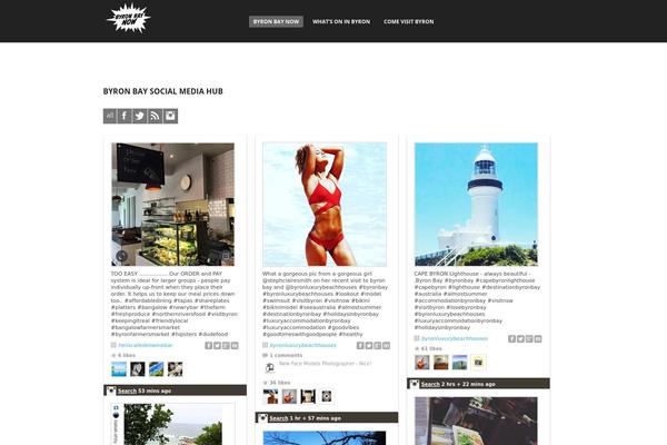 Adamos theme site design template sample