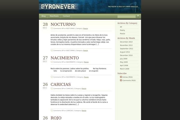 byronever.com site used Abstractia