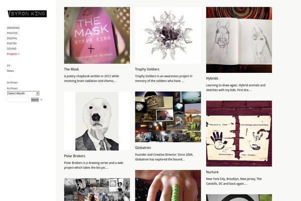 Touchfolio theme site design template sample