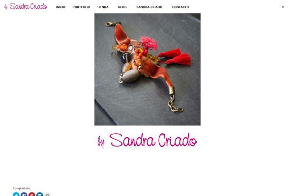 Storefront Child theme site design template sample