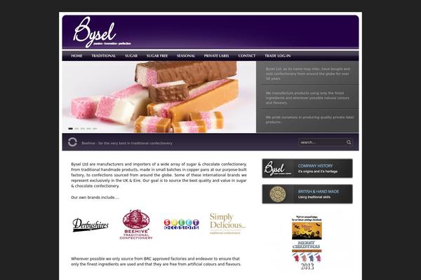Trademark theme site design template sample