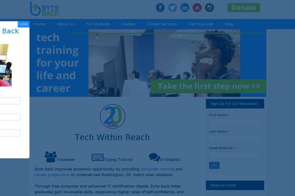byteback.org site used Byteback