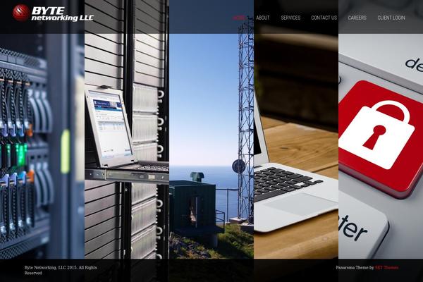 bytenetworking.com site used Panaroma