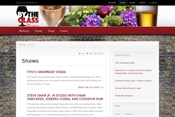 Site using Audio Player plugin