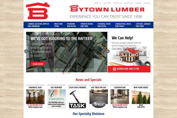 bytownlumber.com site used Stu