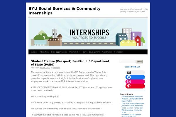 Site using Lazy Social Buttons plugin