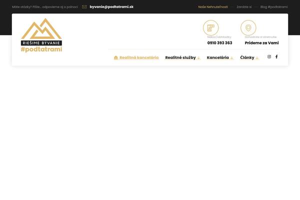 byvaniepodtatrami.sk site used Byvanie