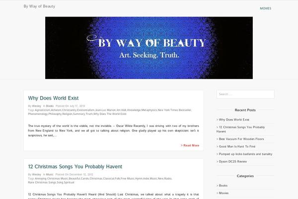 Deserve theme site design template sample