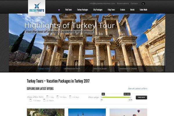 Voyage Parent theme site design template sample